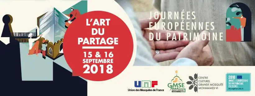 Journées Européennes du Patrimoine le 15 et 16 septembre 2018